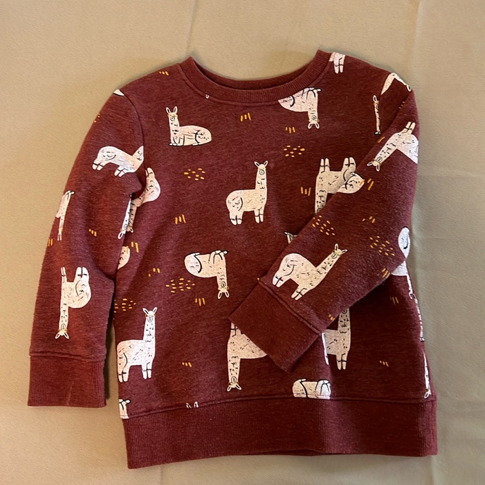 Llama sweater